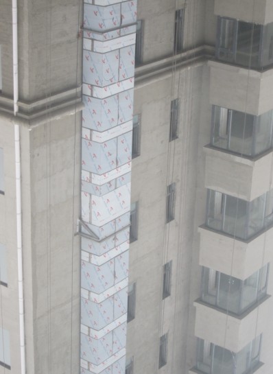 室外方形不銹鋼煙囪