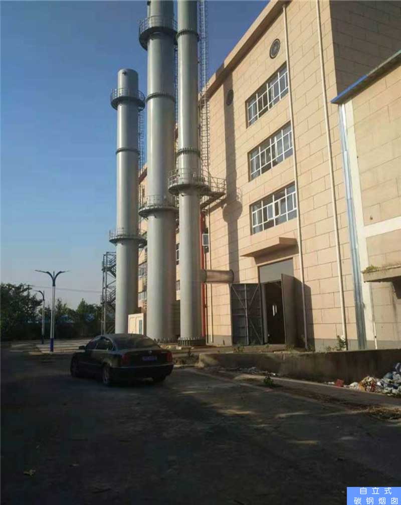 自立式碳鋼煙囪